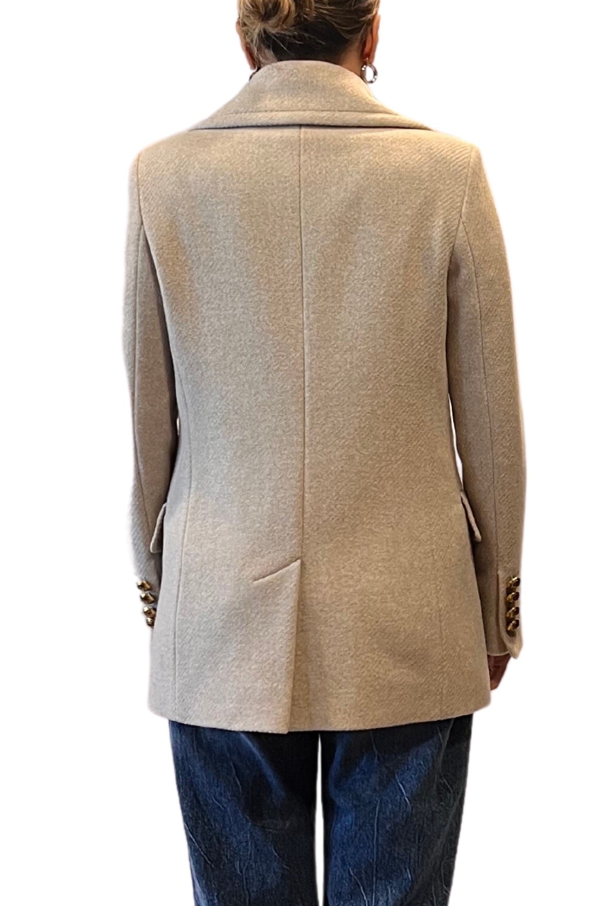 Peacoat in lana
