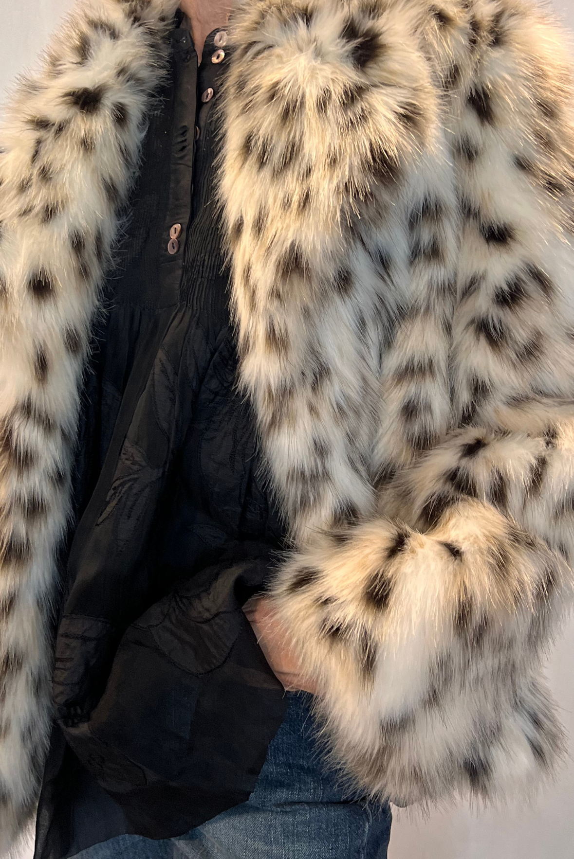 Eco fur lince naturale