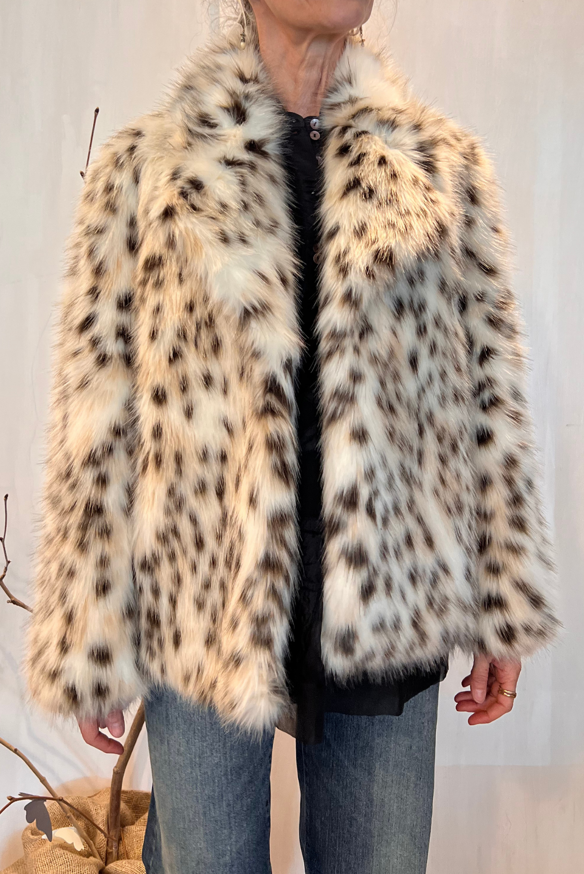 Eco fur lince naturale