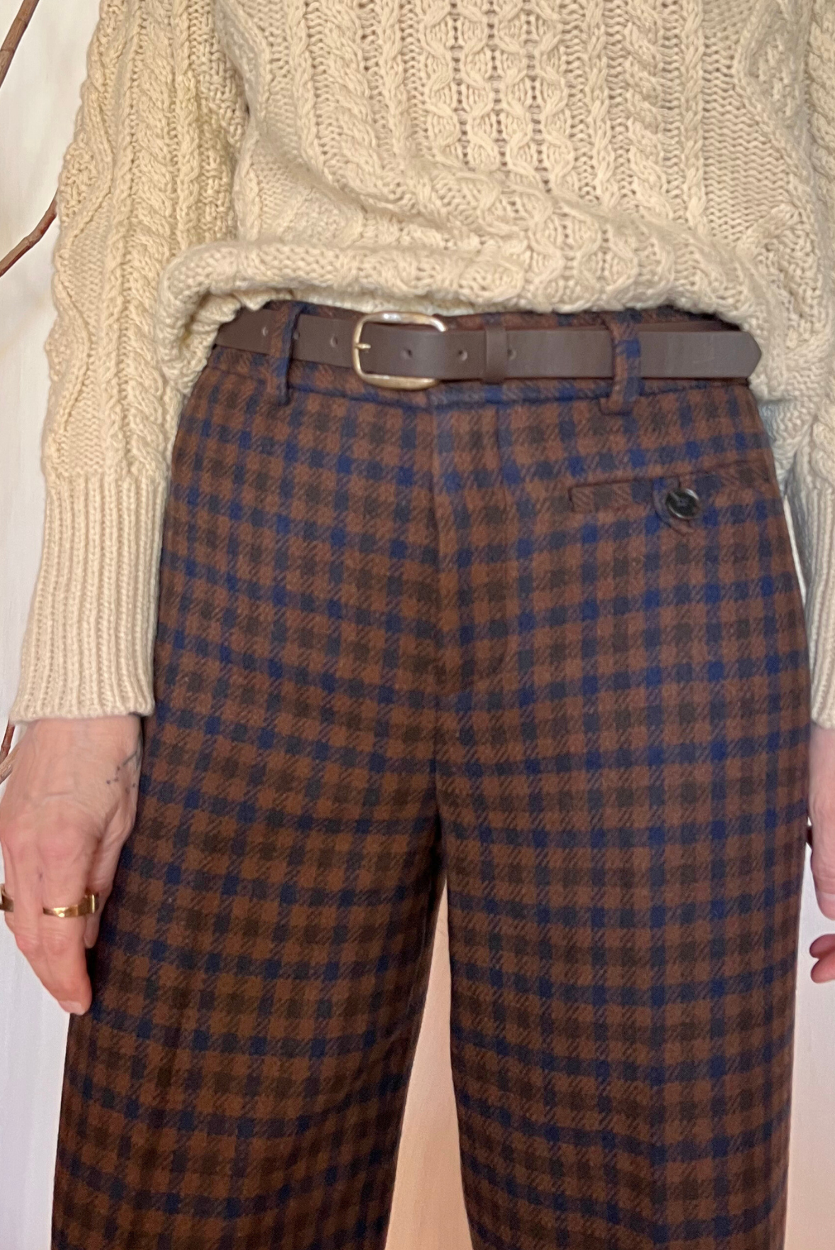 Pantalone con cintura