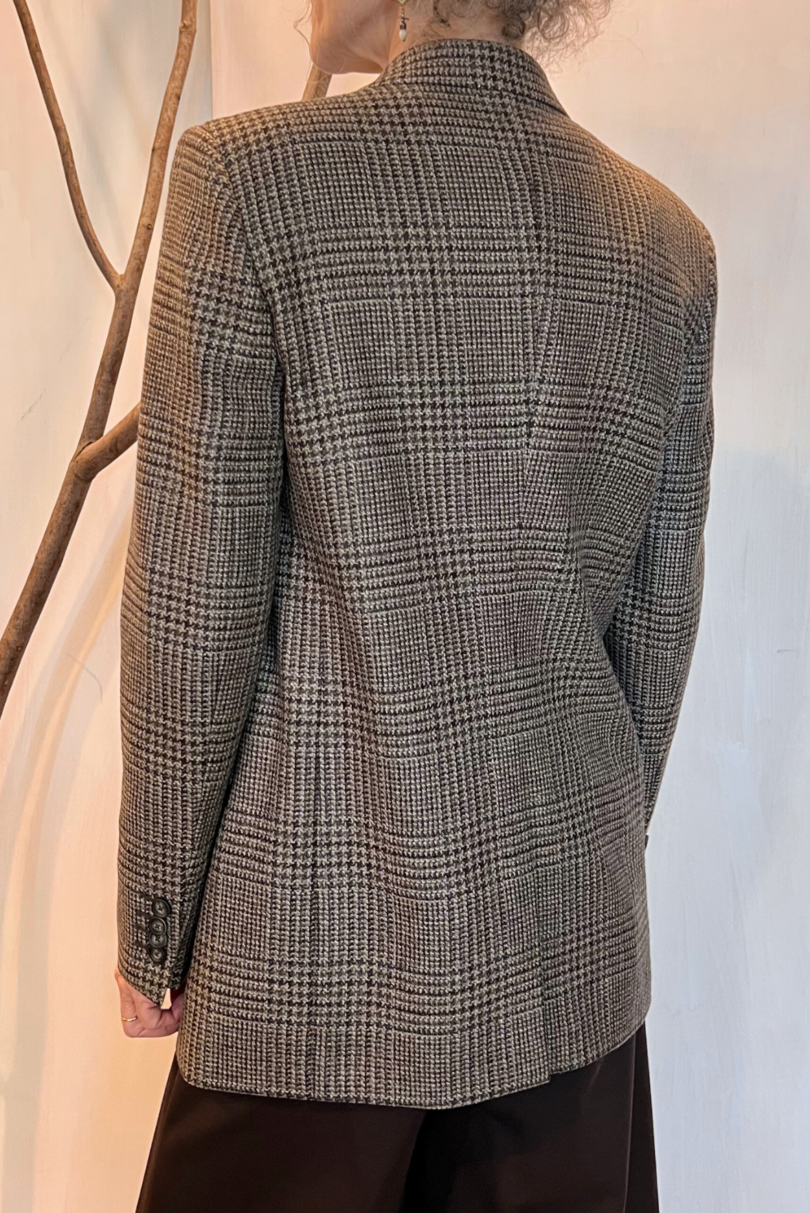 Blazer in lana misto kashmir