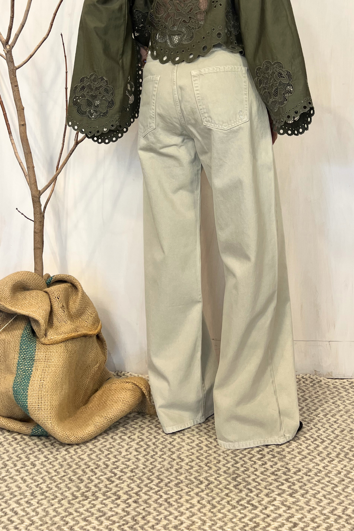 Jeans Poppy a palazzo