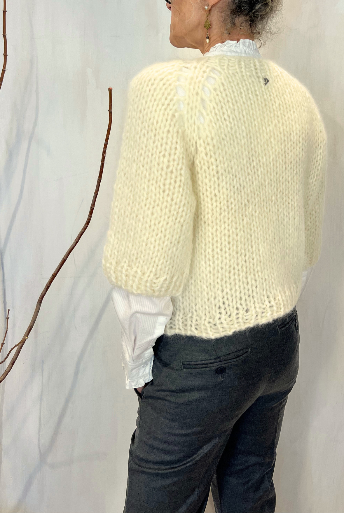 Maglia in mohair