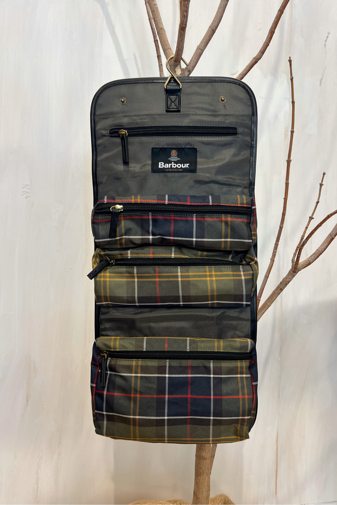 Beauty Case tartan
