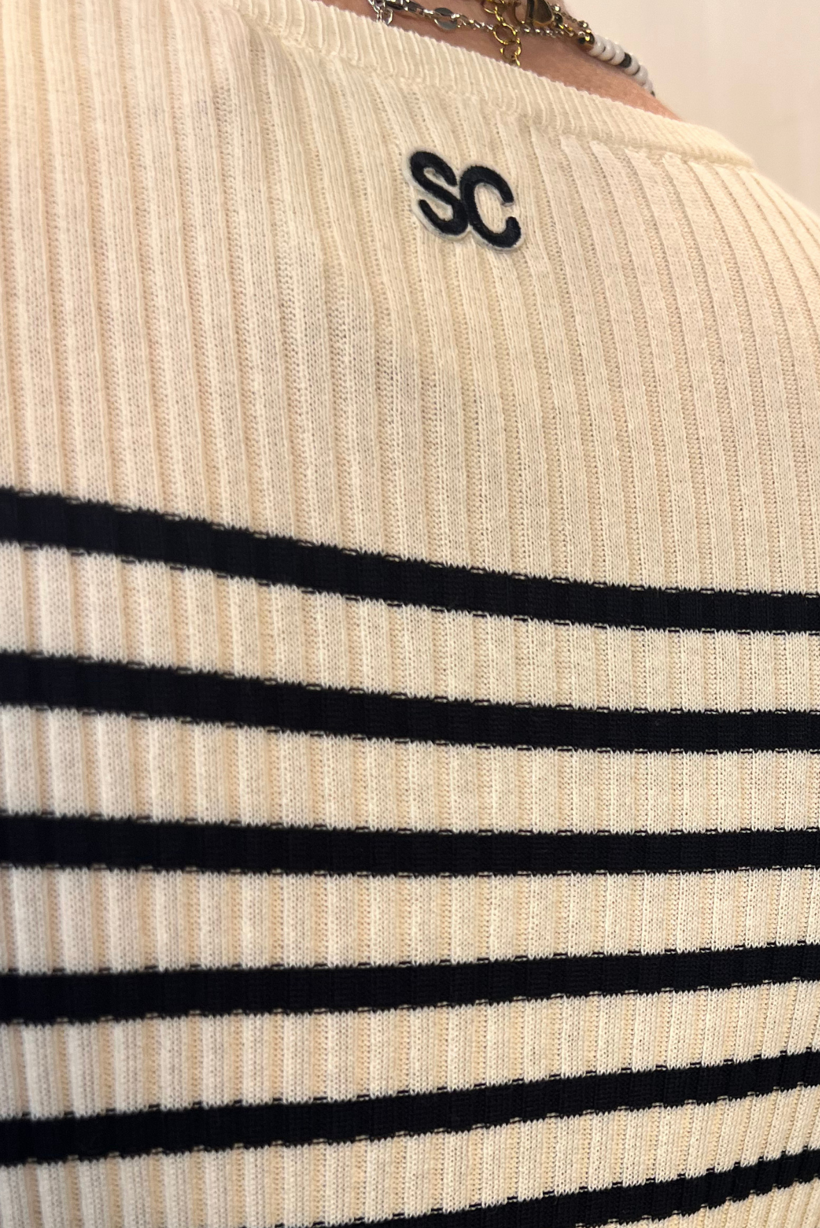 Abito in maglia tricot