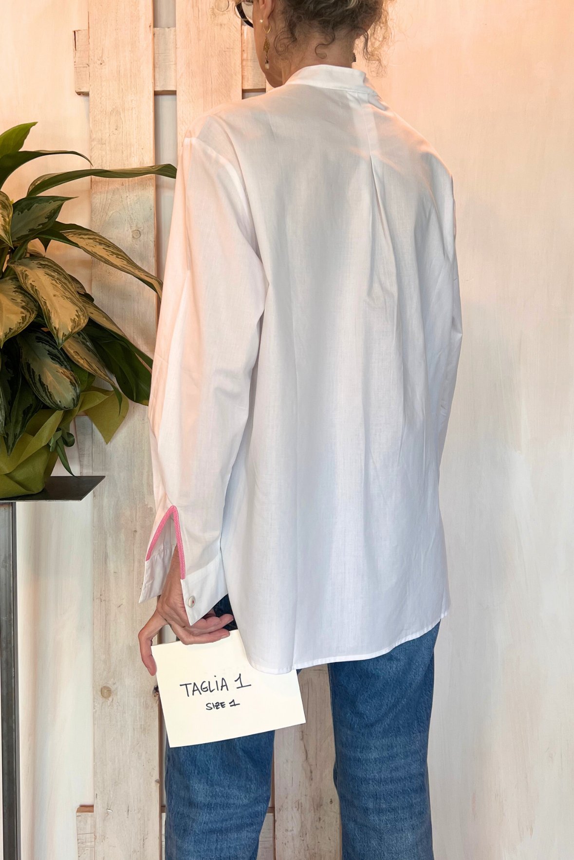 Camicia coreana con ricami