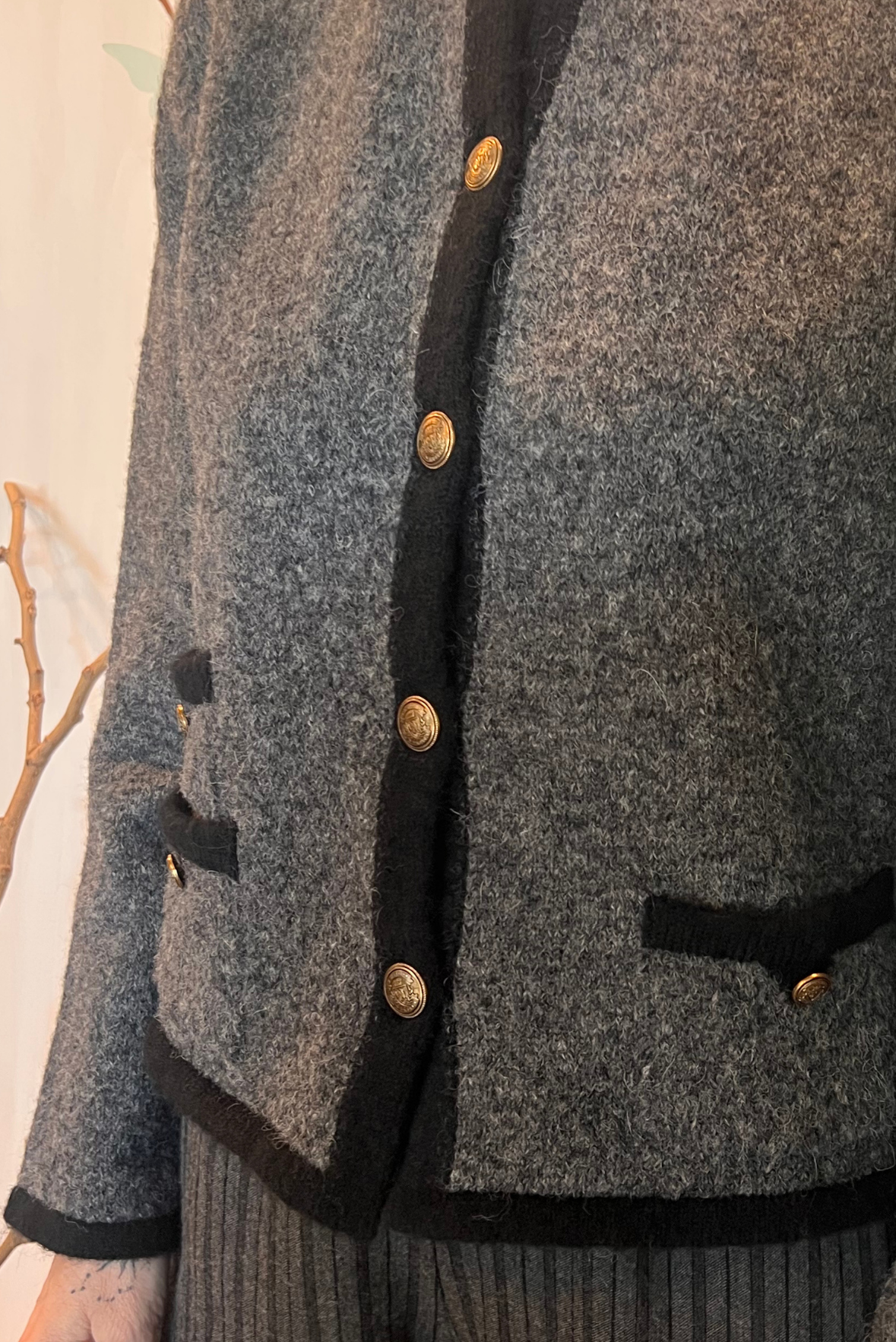 Giacca in maglia
