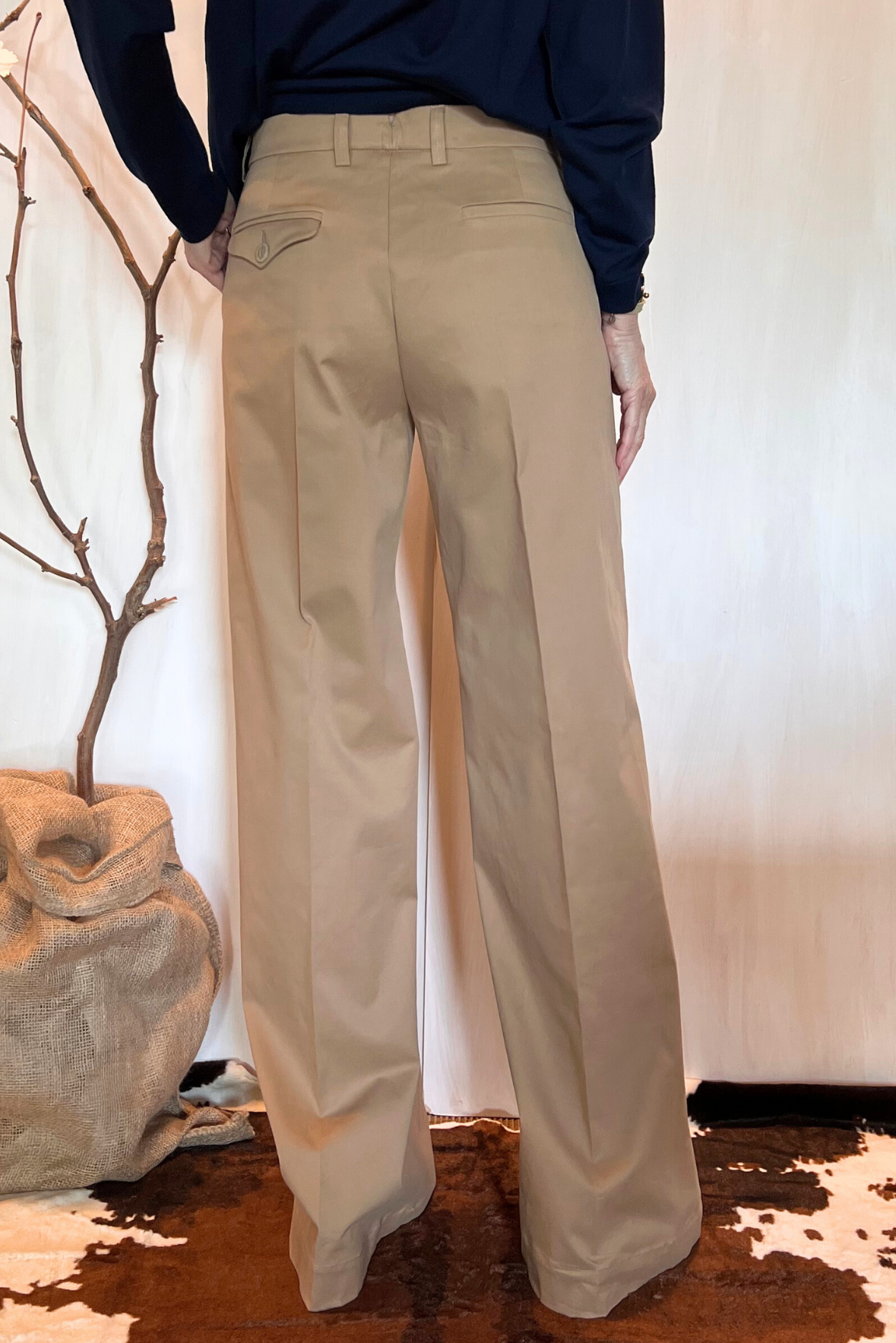 Pantalone chino palazzo