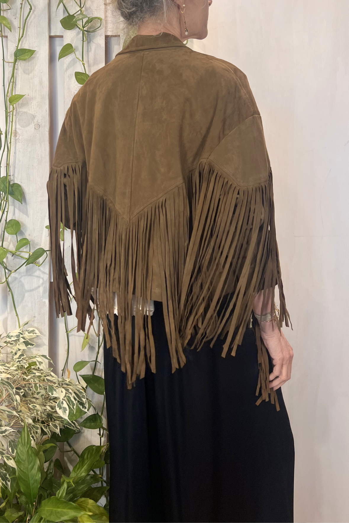 Giubbotto con frange