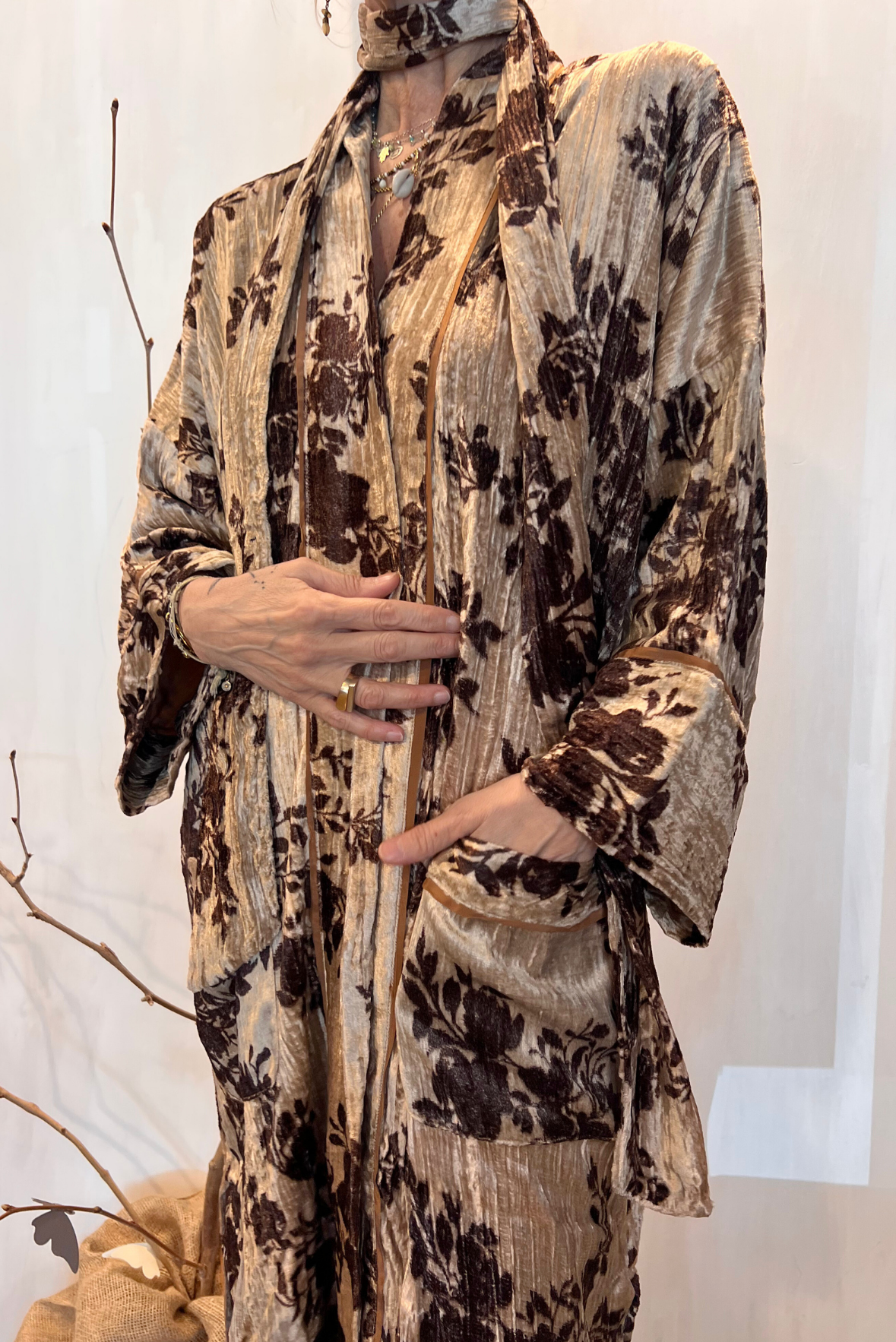 Kimono in velluto