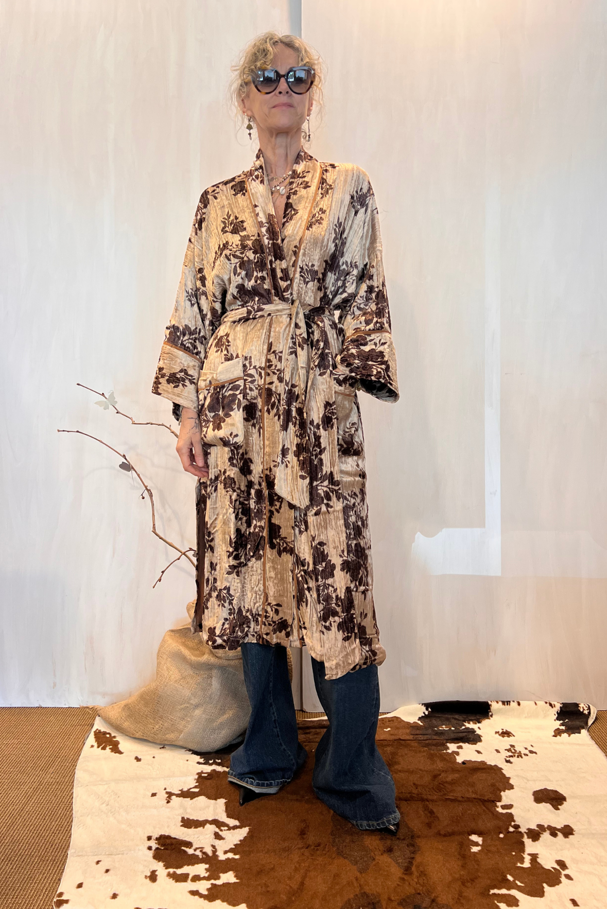 Kimono in velluto
