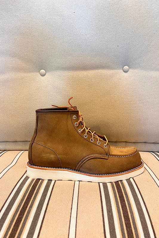 Stivaletto in pelle scamosciata