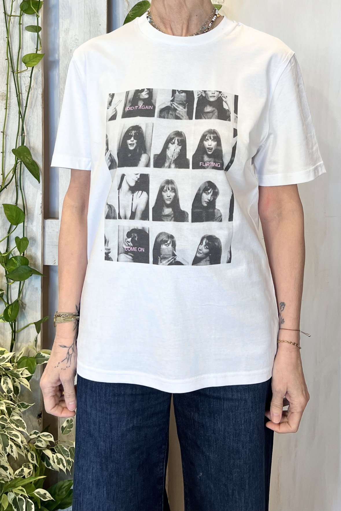 T-shirt con stampa