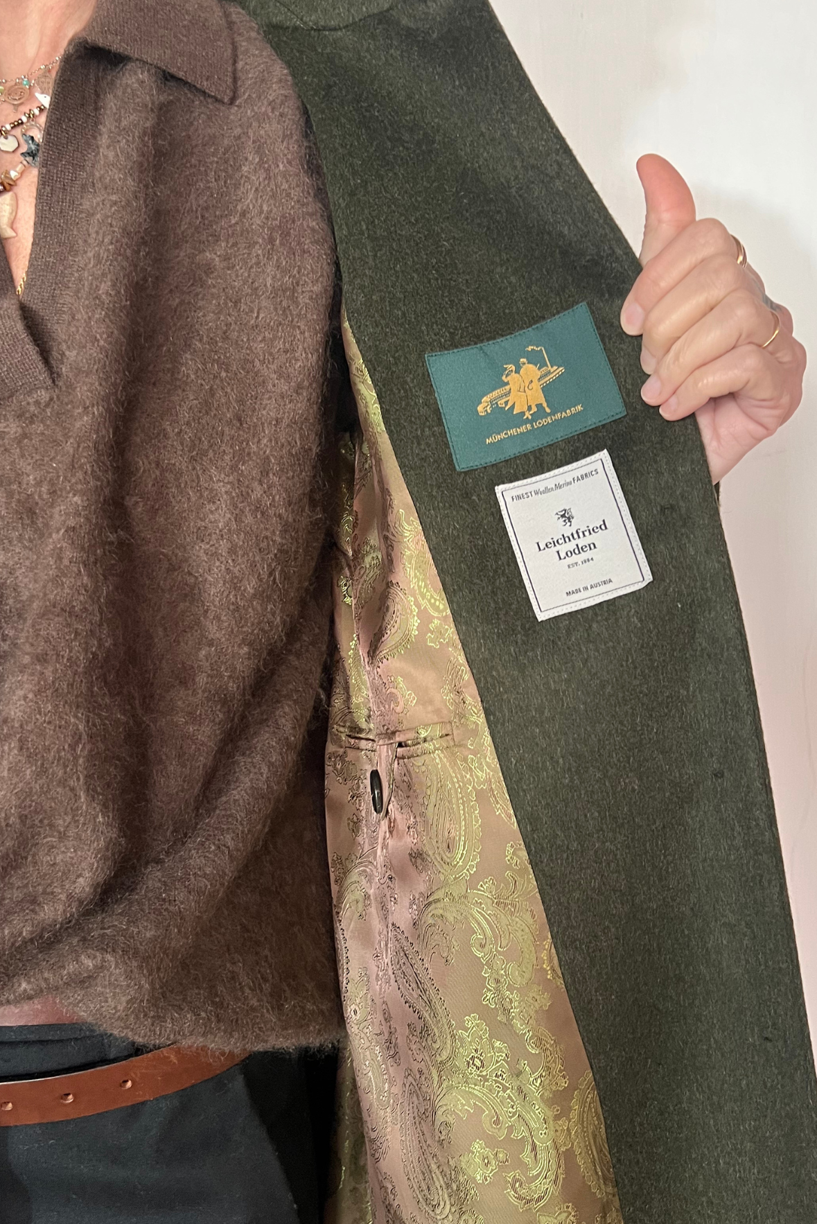 Cappotto Huberta in lana