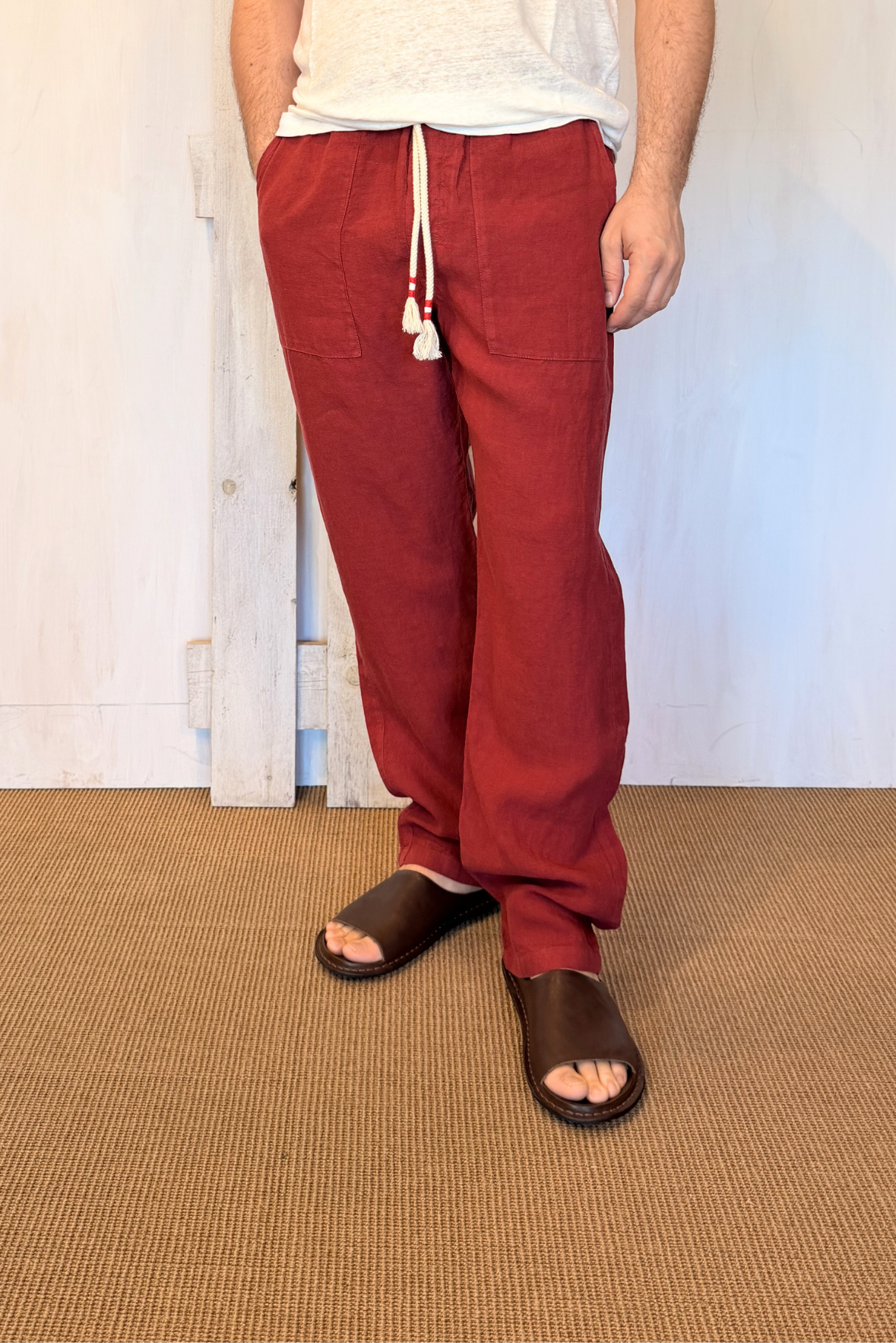 Pantalone in lino