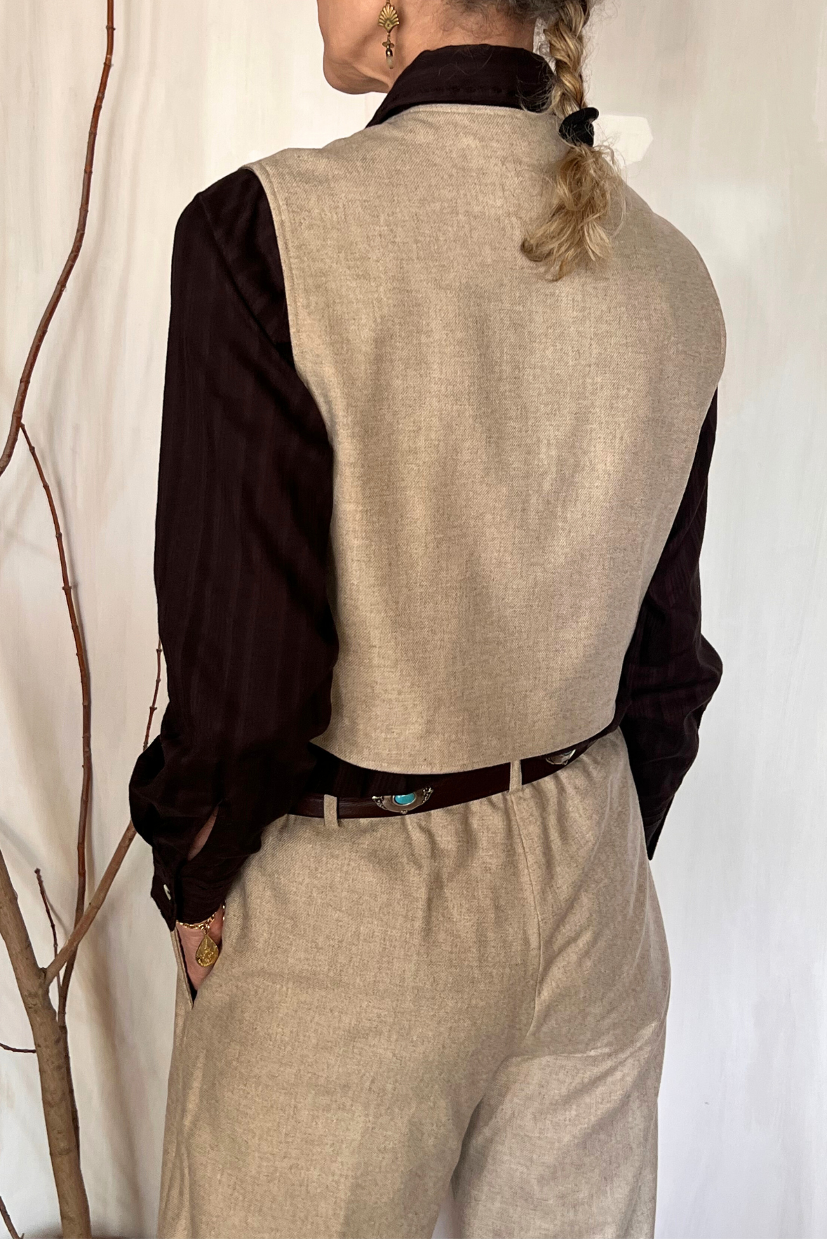 Gilet con ricami