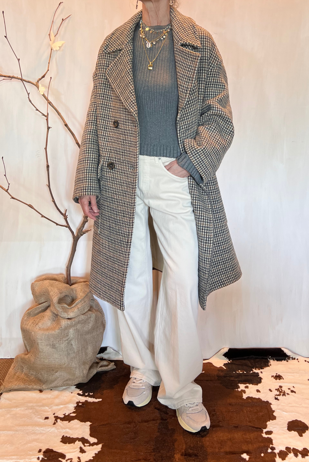 Cappotto over pied du poule