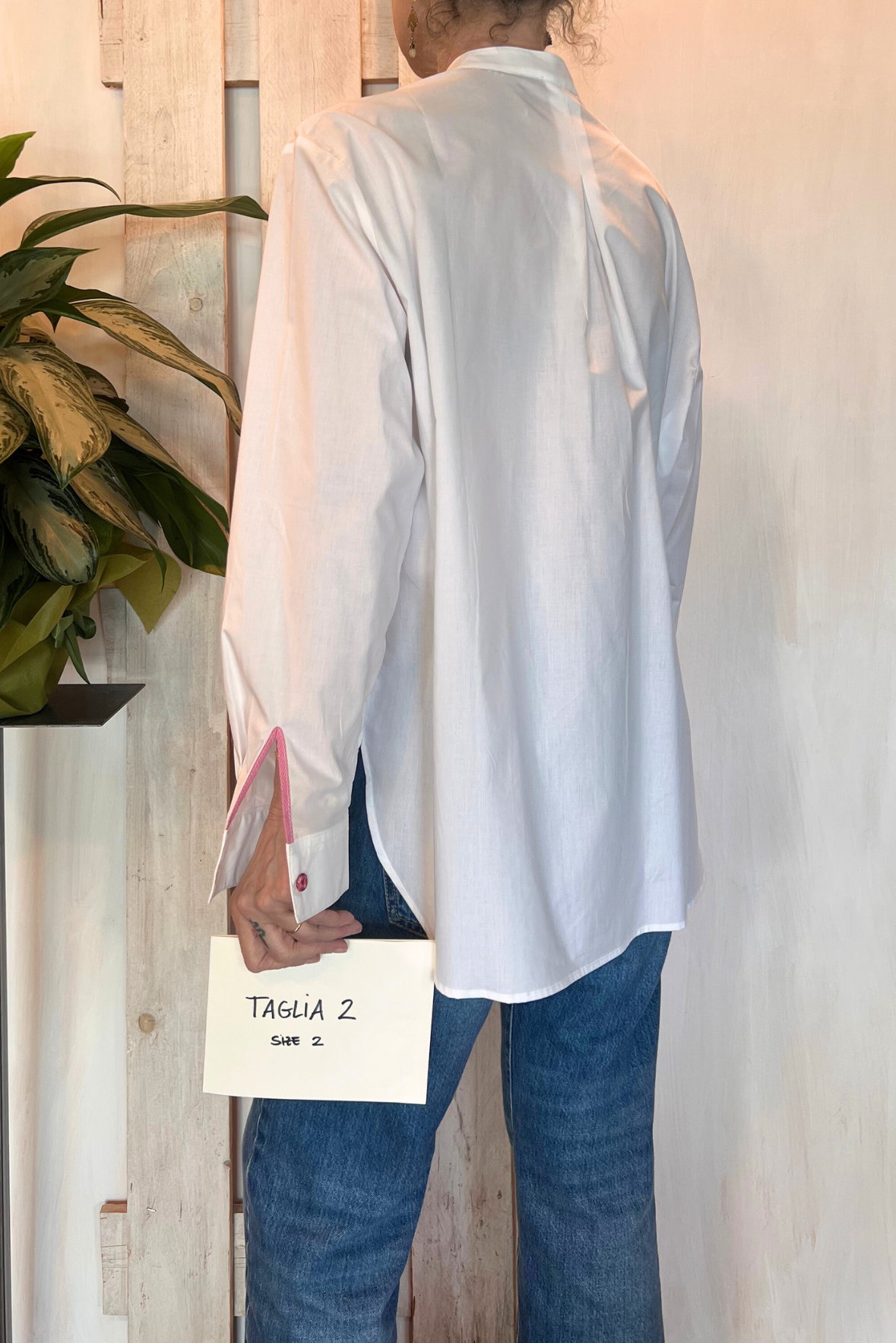 Camicia coreana con ricami