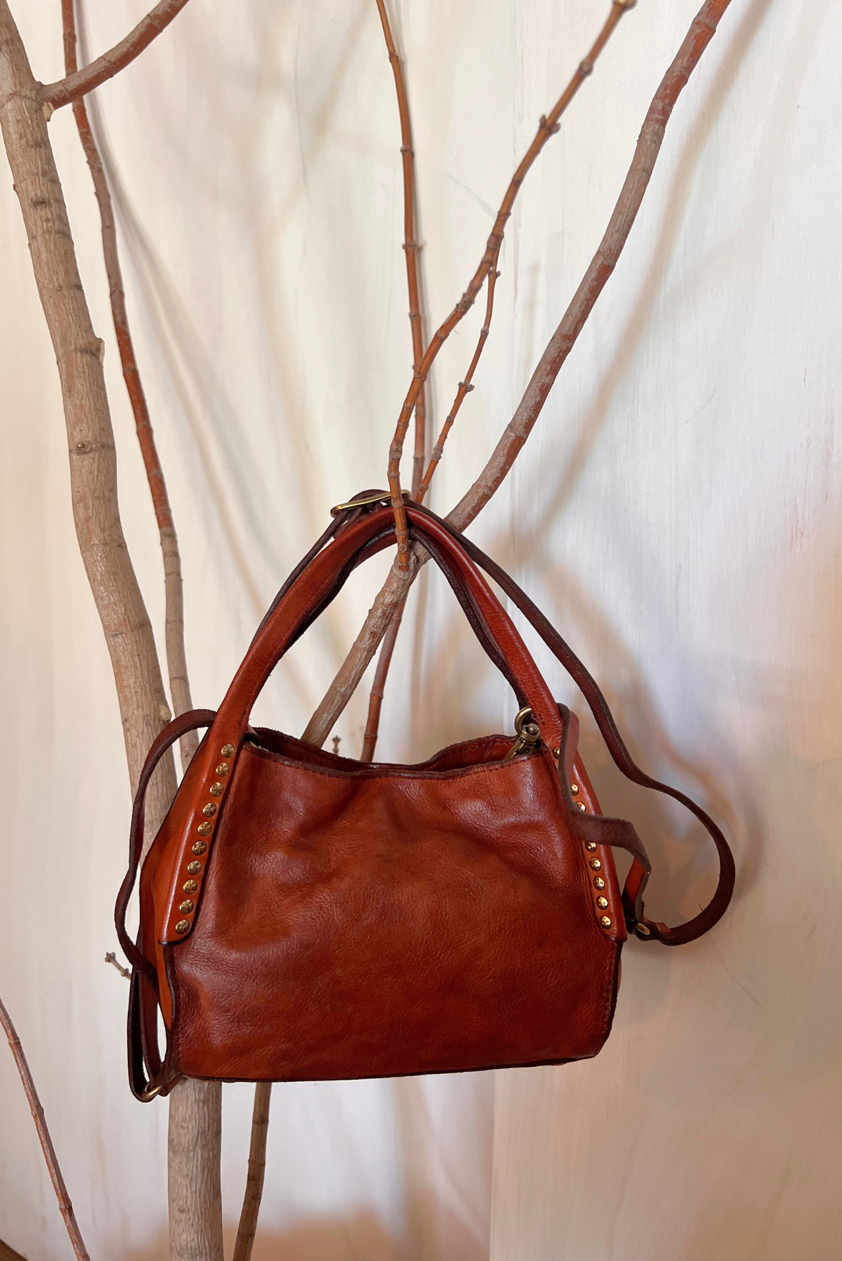 Mini shopper con tracolla