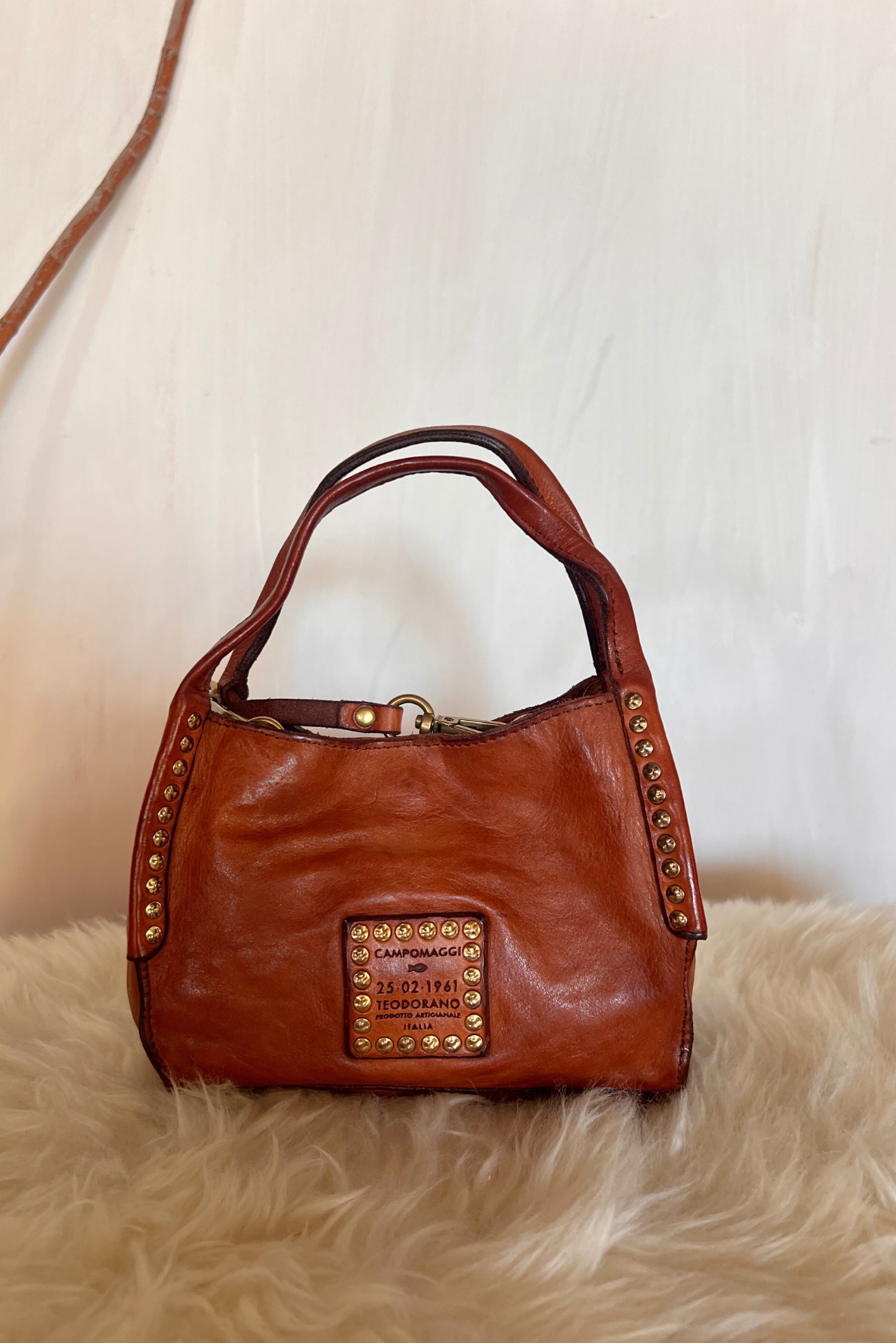 Mini shopper con tracolla
