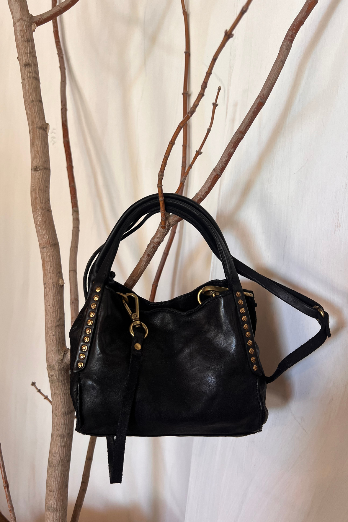 Mini shopper con tracolla
