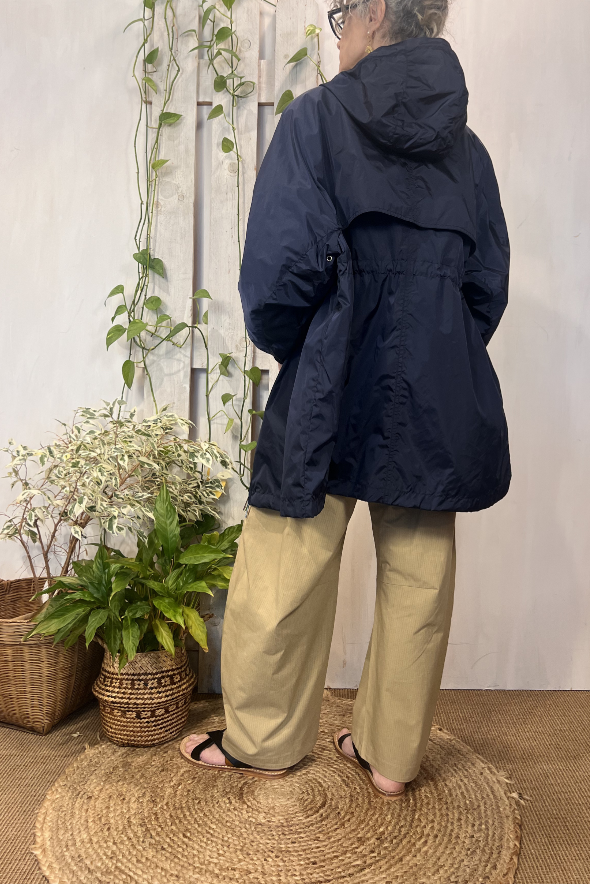 Parka in nylon