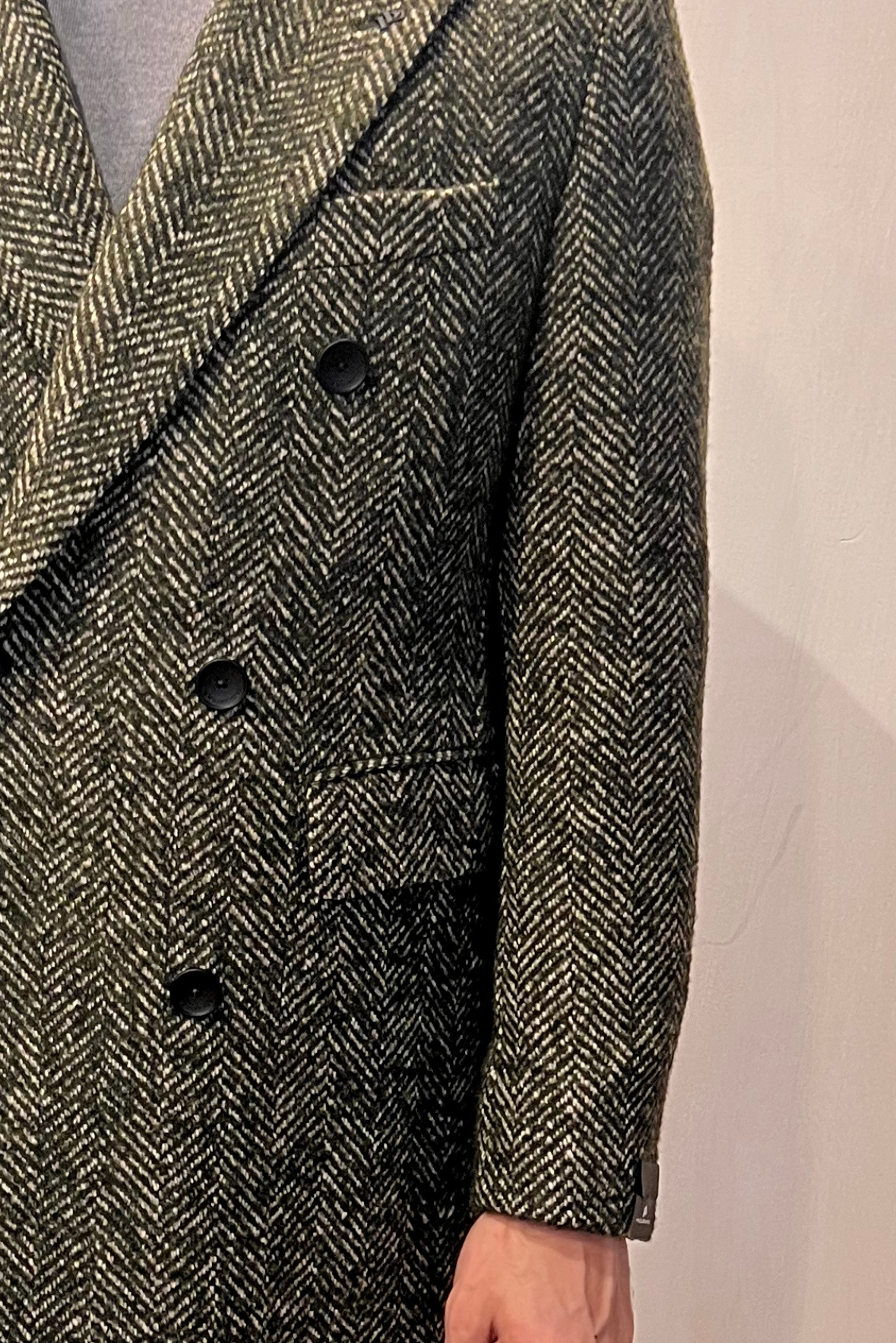 Cappotto a doppio petto