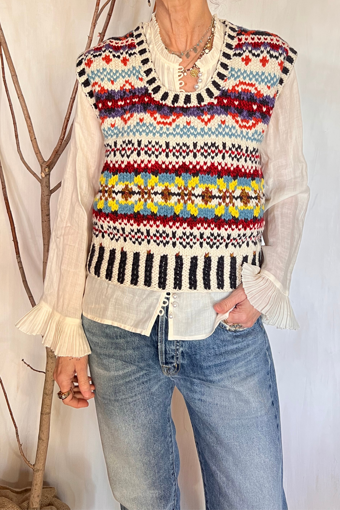 Gilet in lana