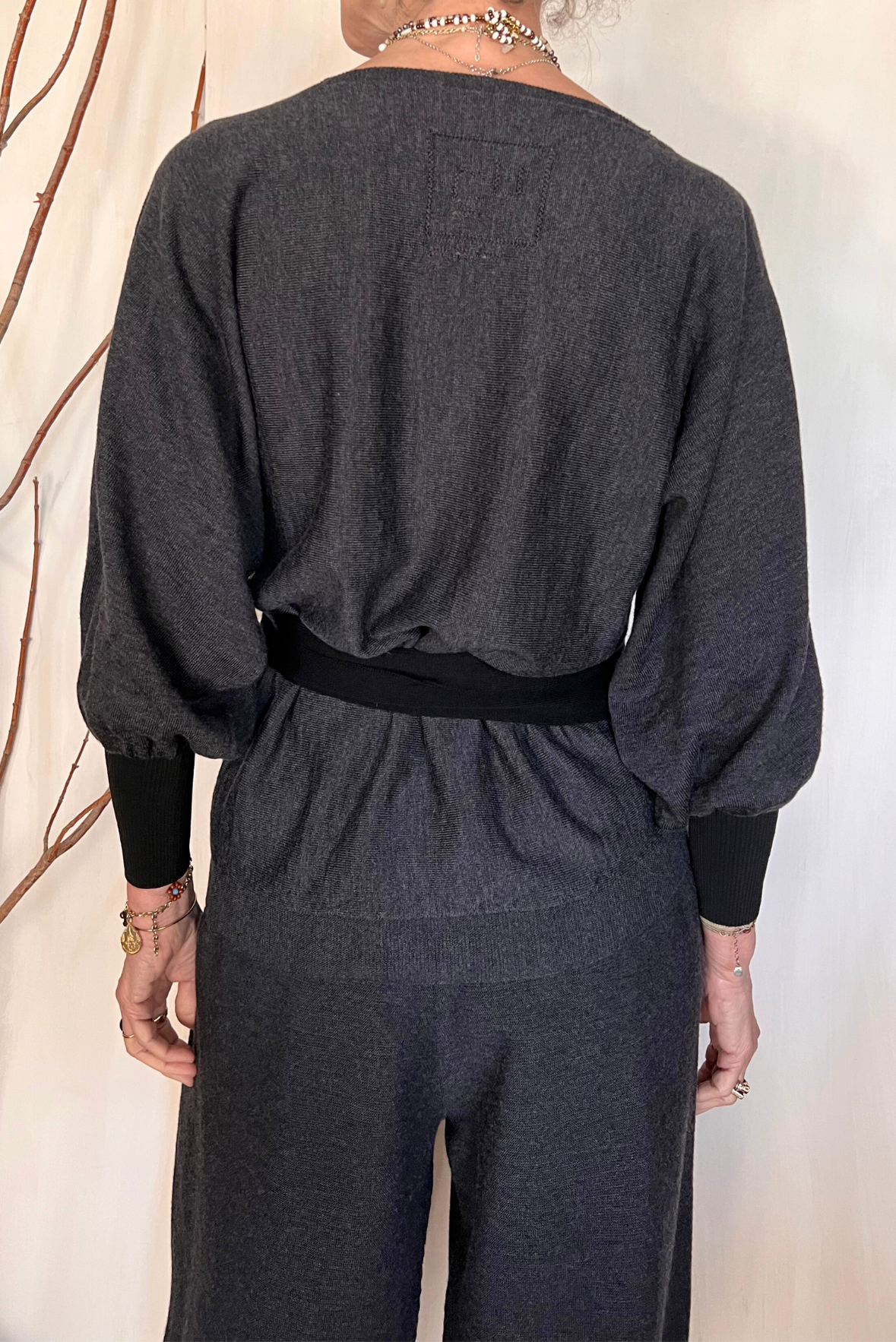 Cardigan incrociato