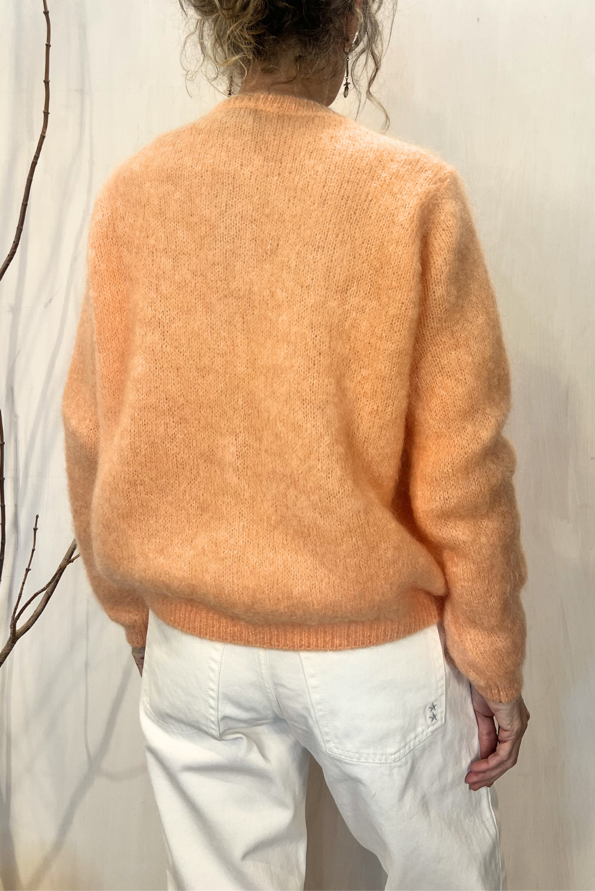 Cardigan in mohair