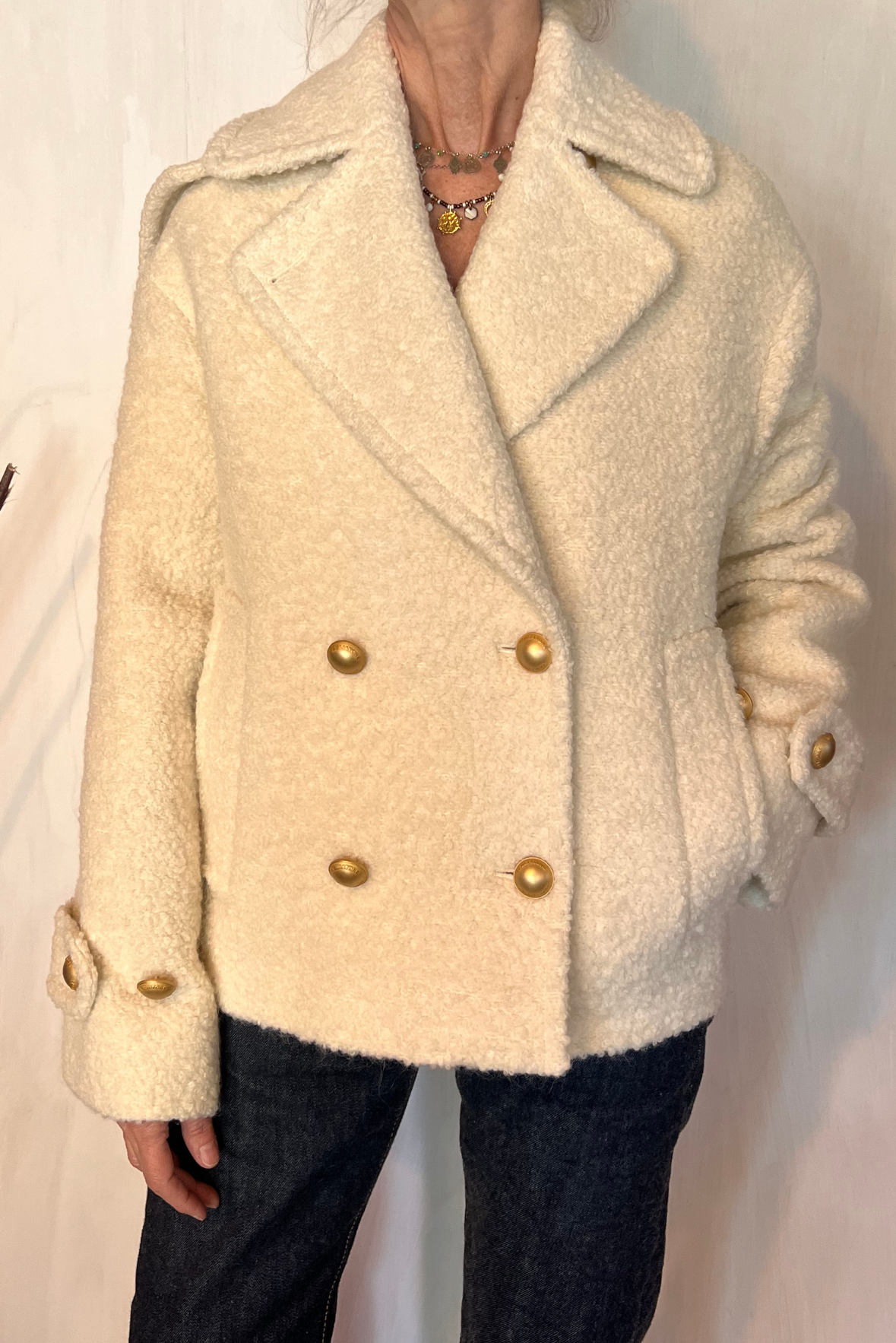 Peacoat in alpaca