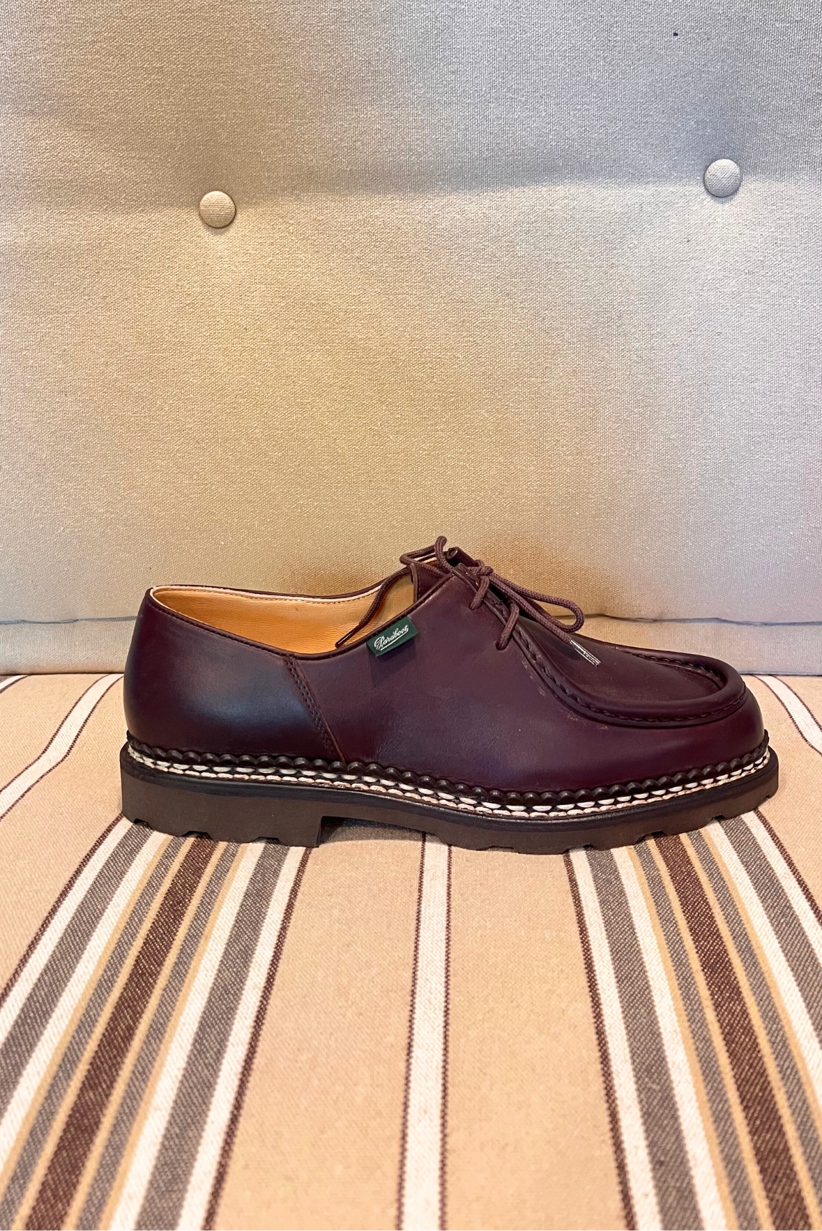 Calzatura Derby in pelle