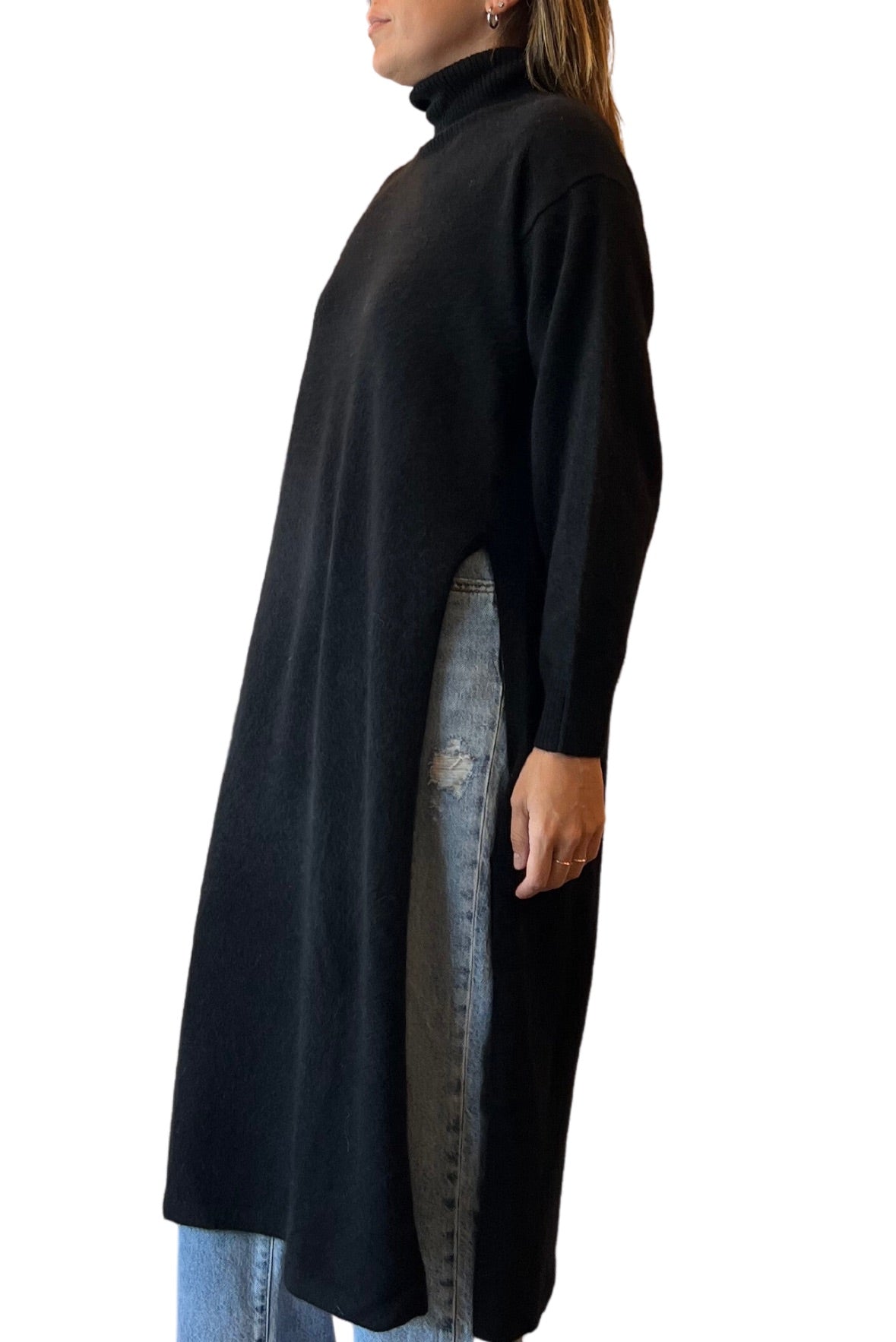 Abito maxi spacco
