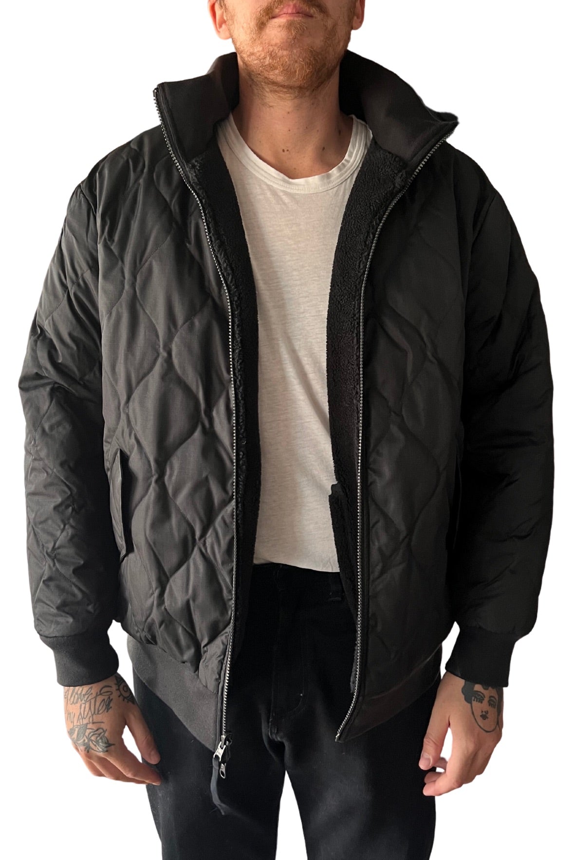 Giacca ripstop reversibile