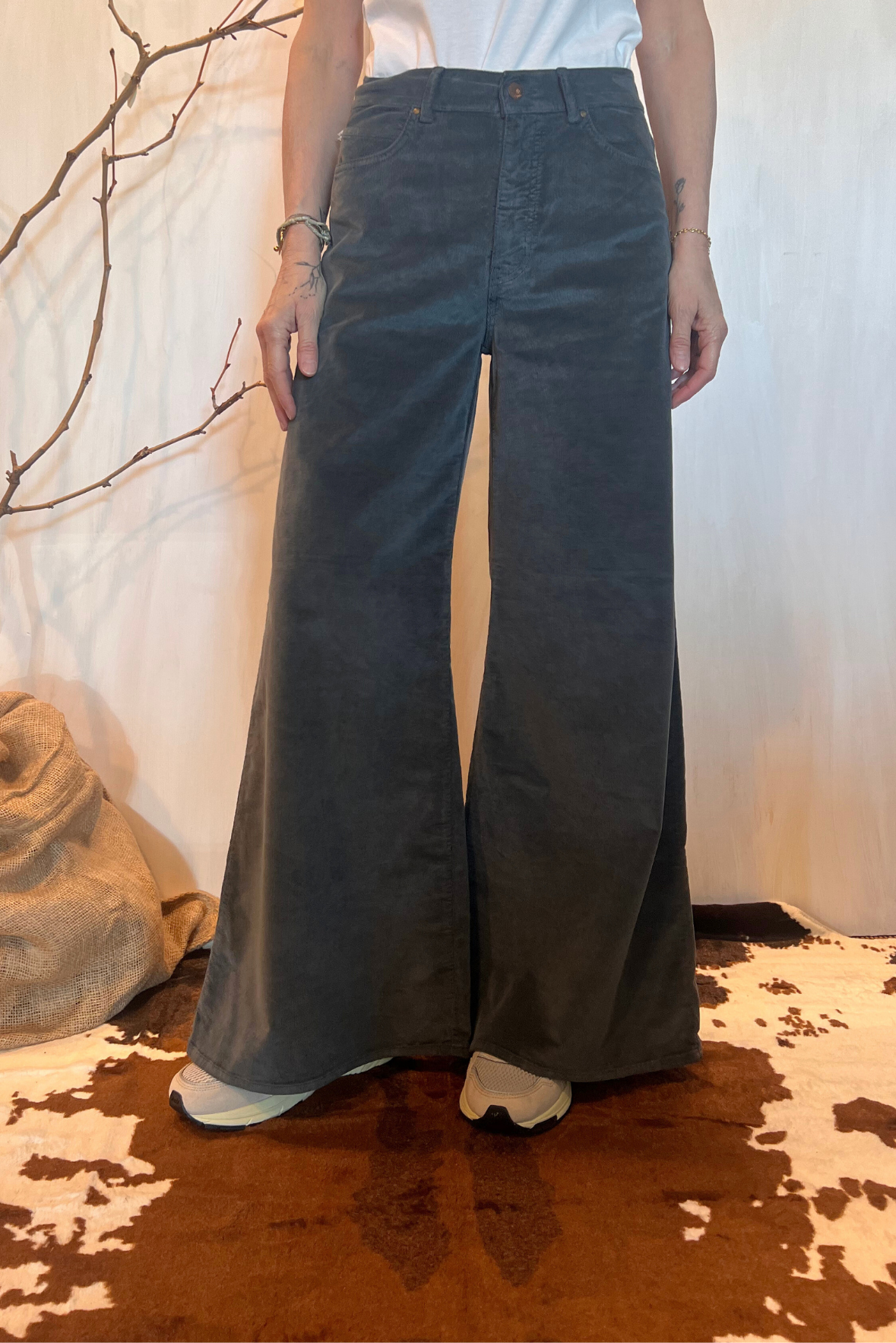 Pantalone in velluto