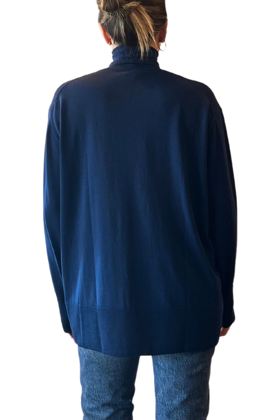 Maglia collo alto over