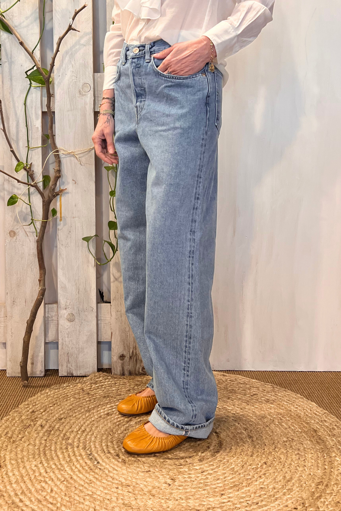Jeans wide leg