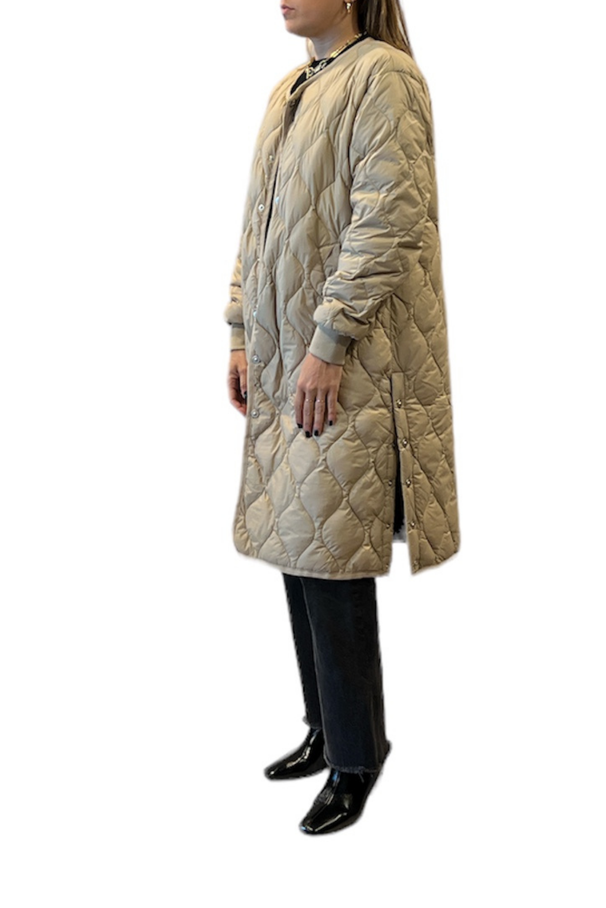 Bomber lungo imbottito