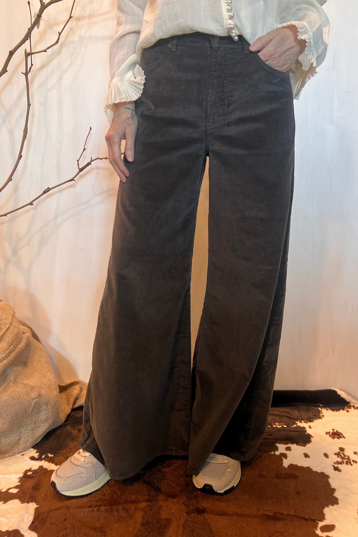 Pantalone in velluto