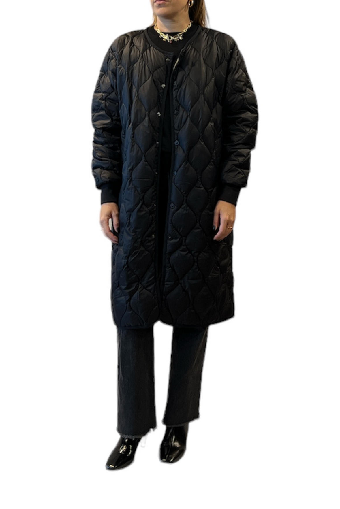 Bomber lungo imbottito