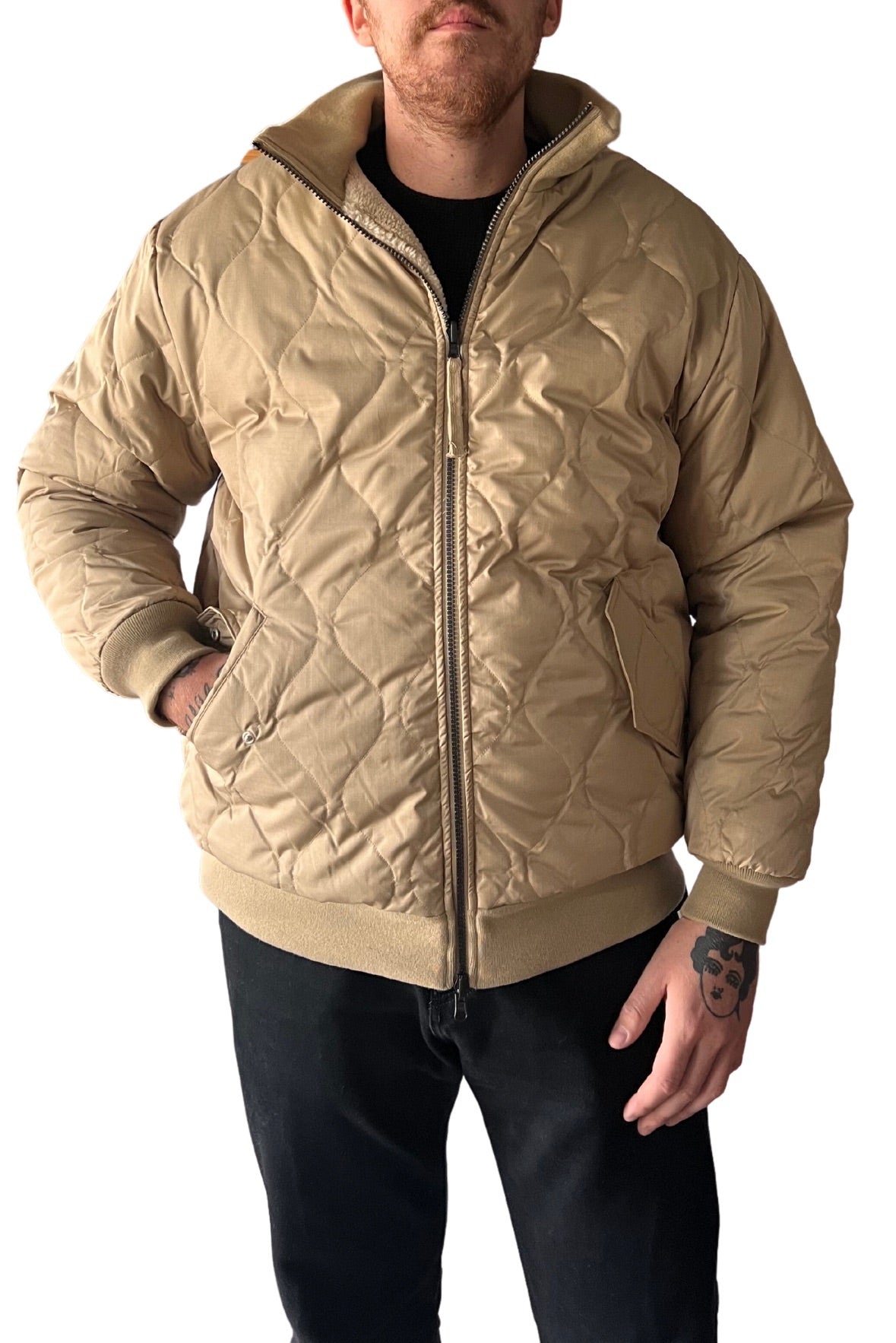 Giacca ripstop reversibile