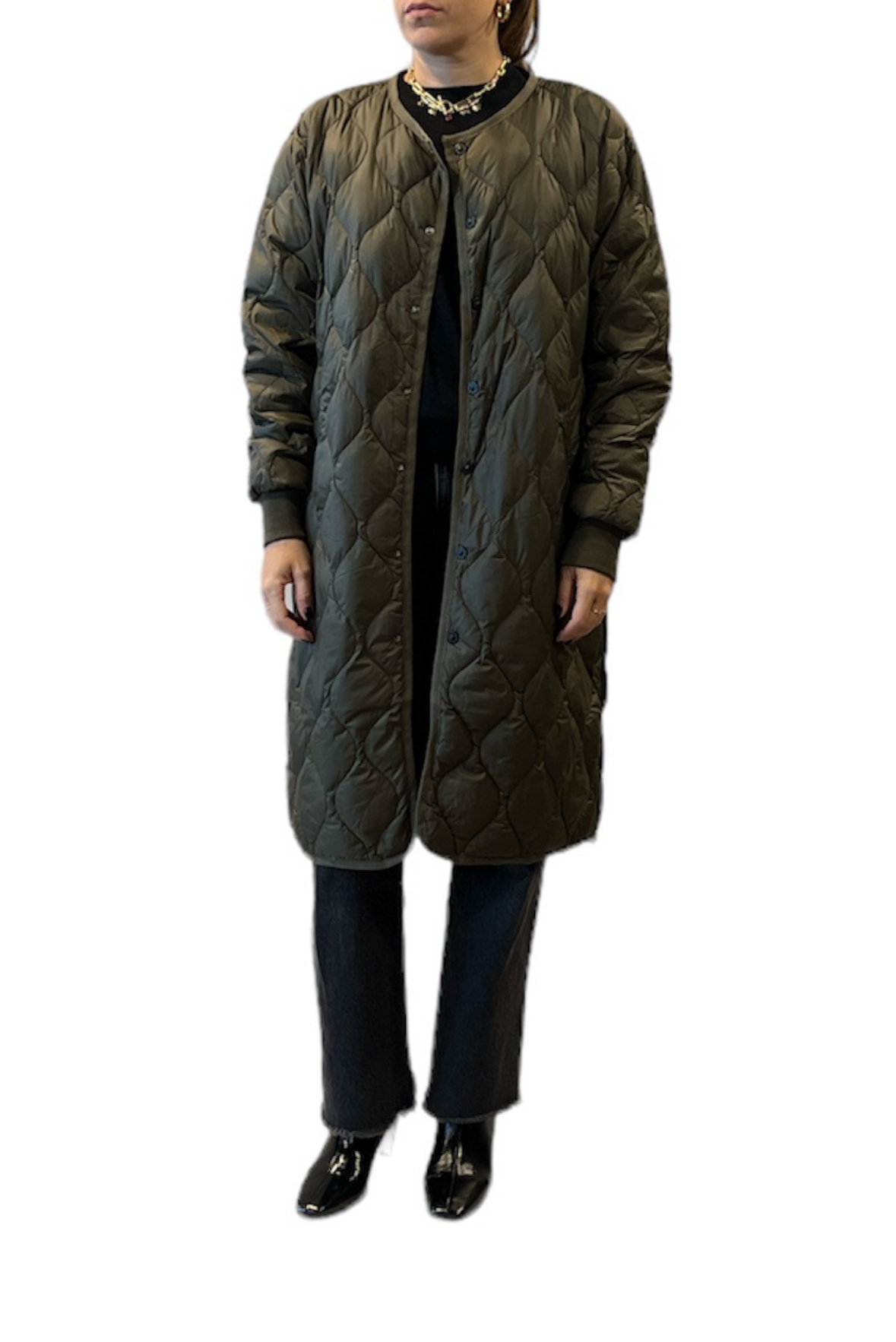 Bomber lungo imbottito