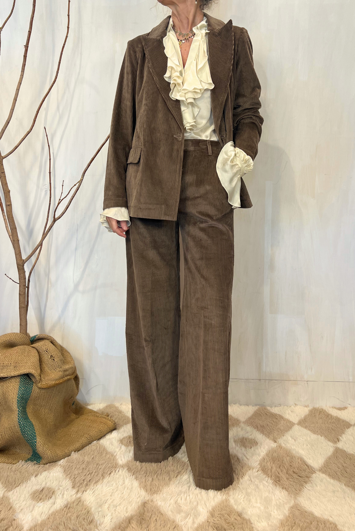 Pantalone in velluto a coste