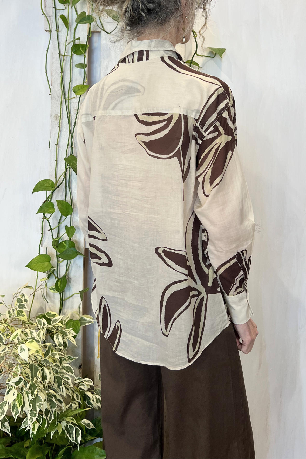 Camicia a fantasia