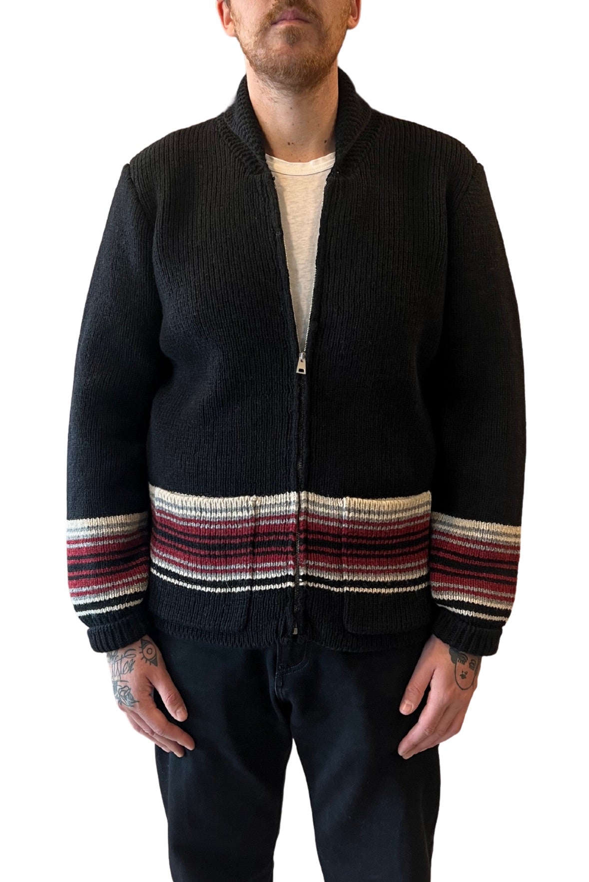 Cardigan lana merino