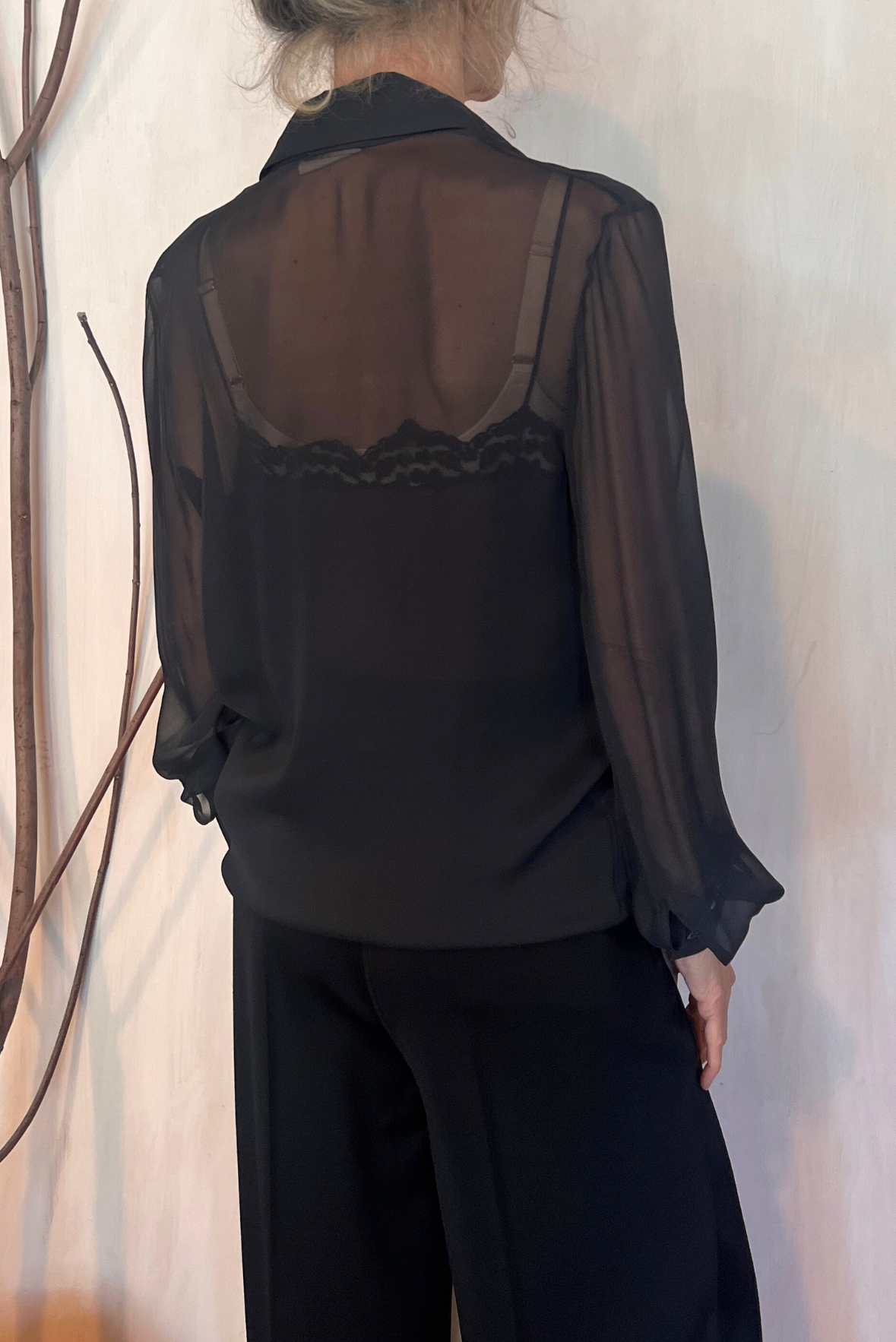 Polo con canottiera pizzo