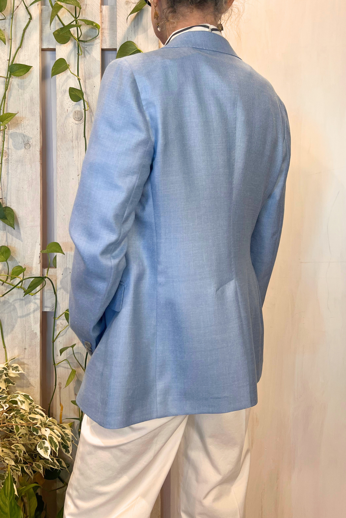 Blazer J-Parigi lino e seta