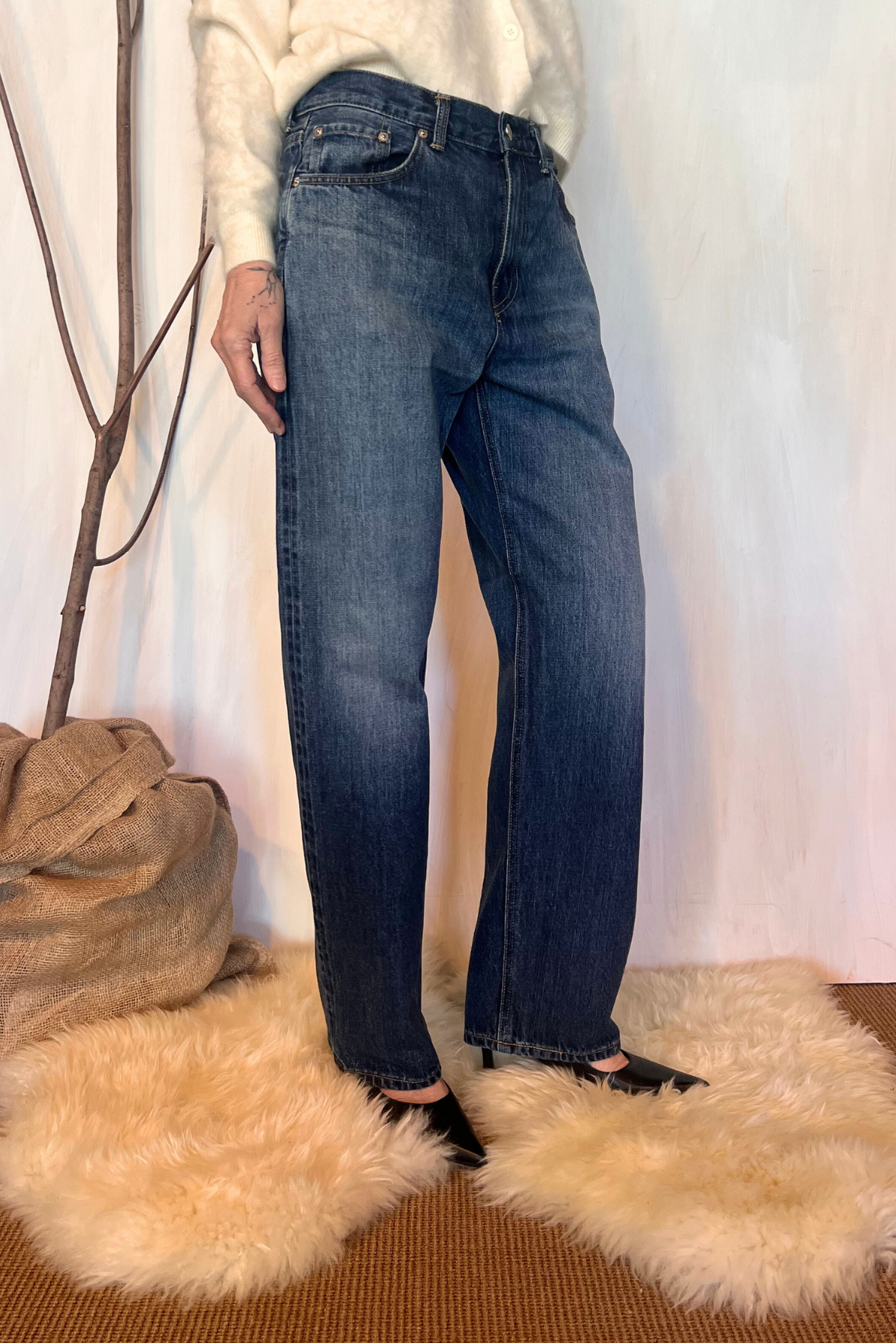 Jeans dritto regolare
