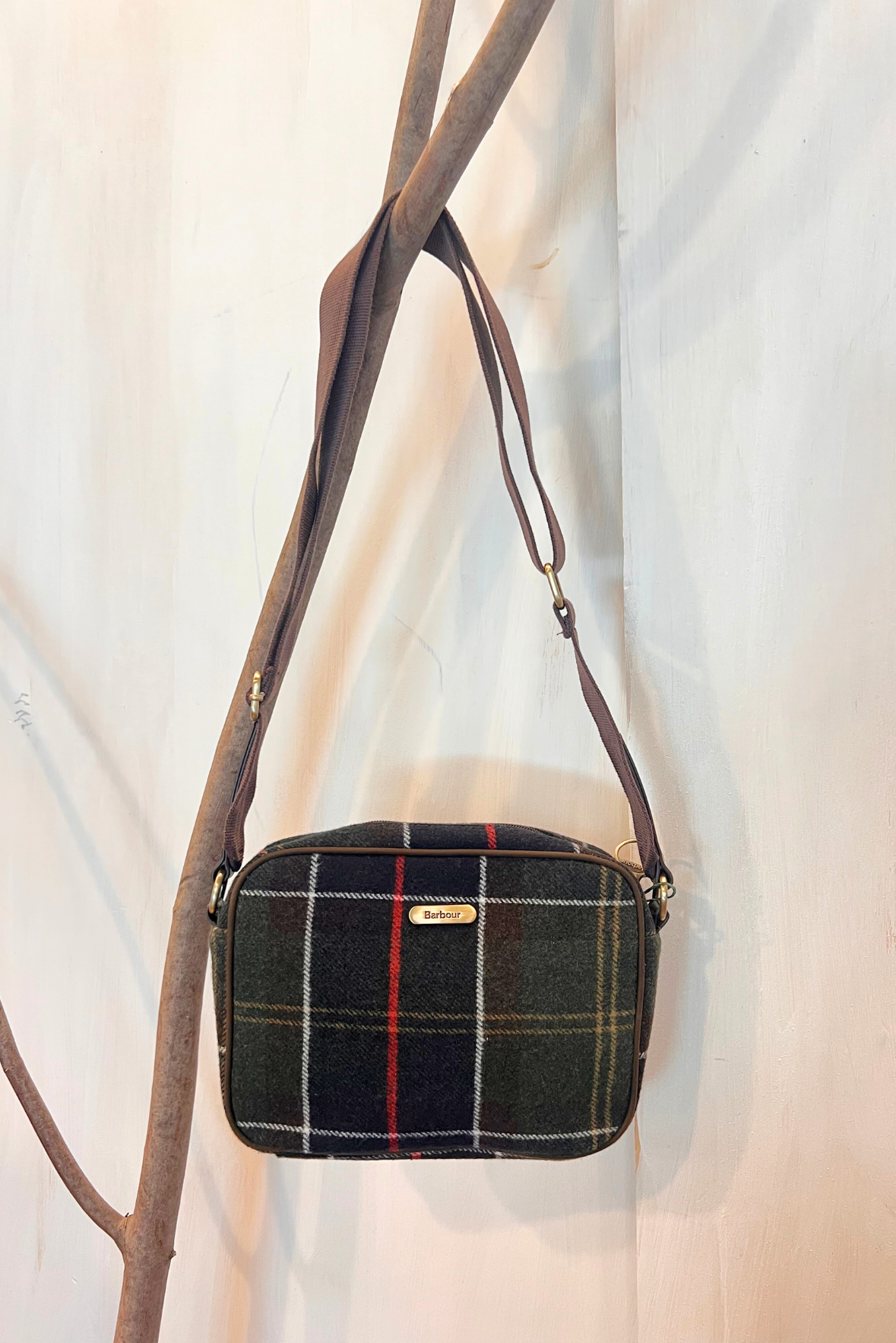 Borsa a tracolla scozzese