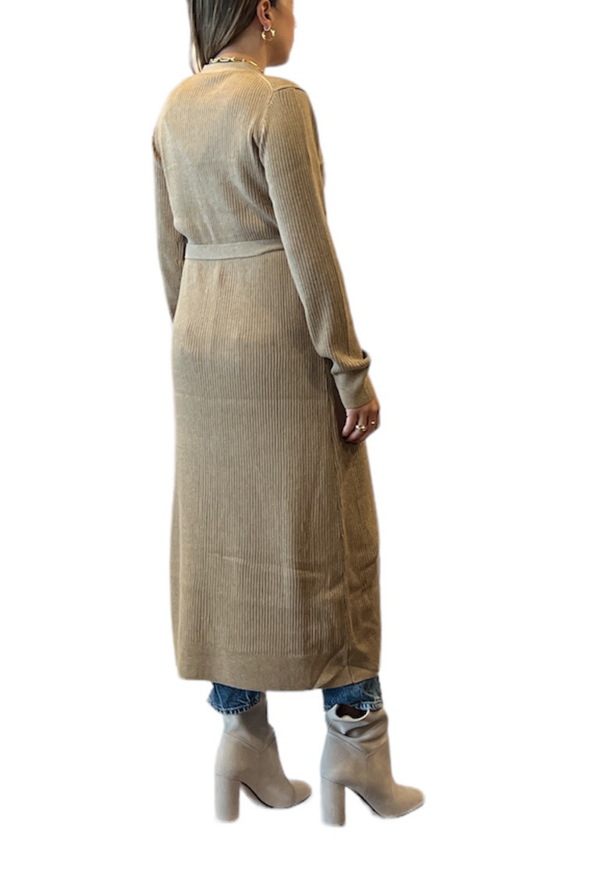 Abito midi in maglia